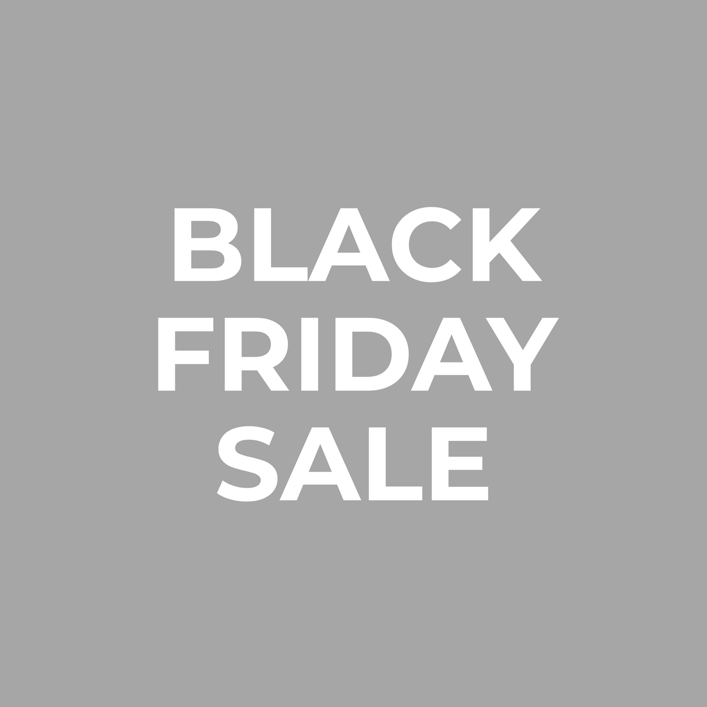 🔥 Black Friday Sale